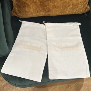 Chloe dust bags (2)